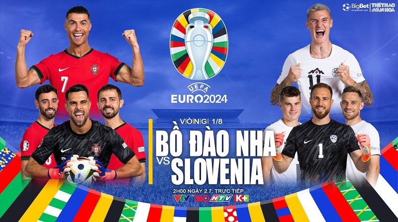 Nhận định bóng đá Bồ Đào Nha và Slovenia: Khẳng định sức mạnh