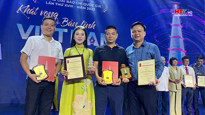 Hà Tĩnh có 4 tác phẩm đạt giải Báo chí Quốc gia năm 2023