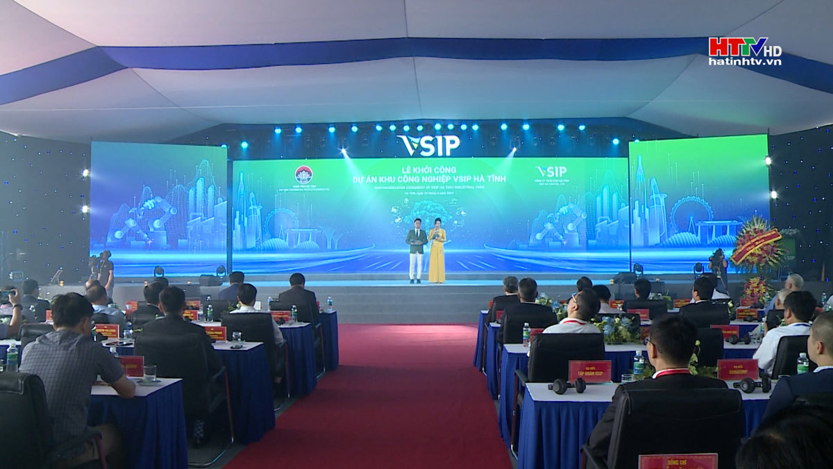 Khởi công Dự án Khu công nghiệp VSIP Hà Tĩnh