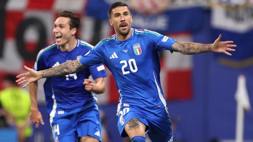 Kết quả Euro 2024 - Croatia chút nữa biến Italy thành cựu vô địch