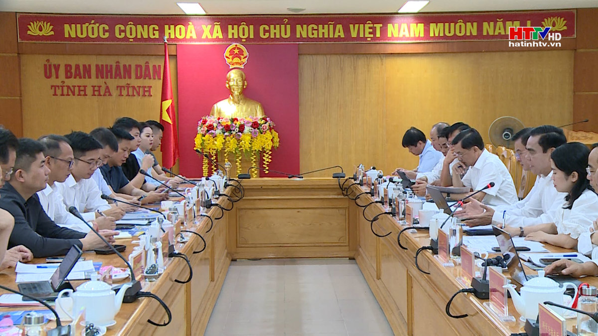 Hiệp hội doanh nghiệp Trung Quốc làm việc với lãnh đạo Hà Tĩnh