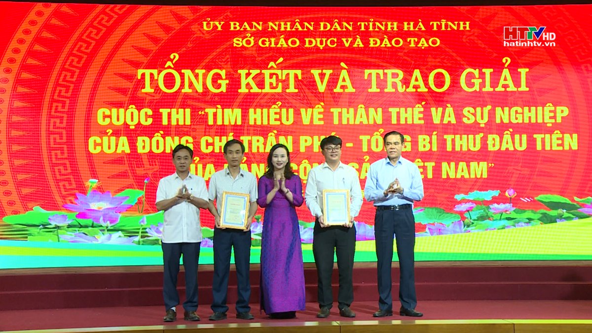 Tổng kết Cuộc thi “Tìm hiểu về thân thế và sự nghiệp của đồng chí Trần Phú”
