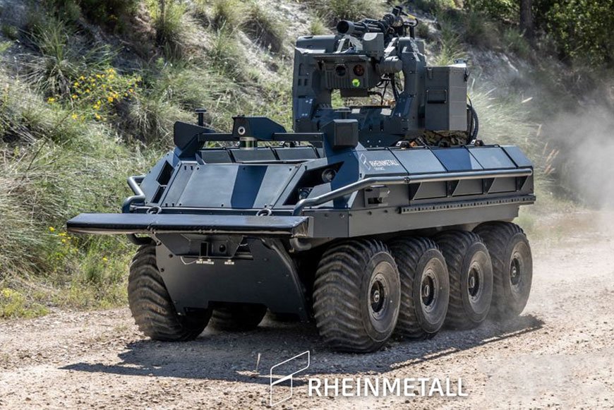 Rheinmetall ra mắt hệ thống mặt đất không người lái mới nhất tại CANSEC 2024