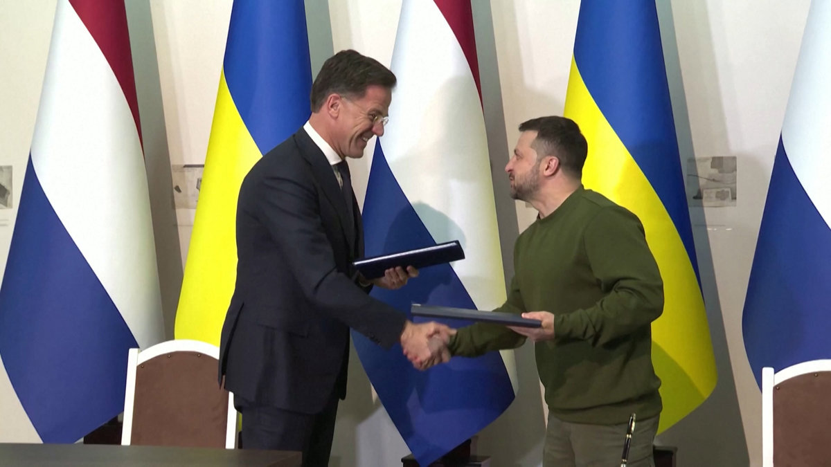 Ukraine ký thỏa thuận an ninh với Hà Lan