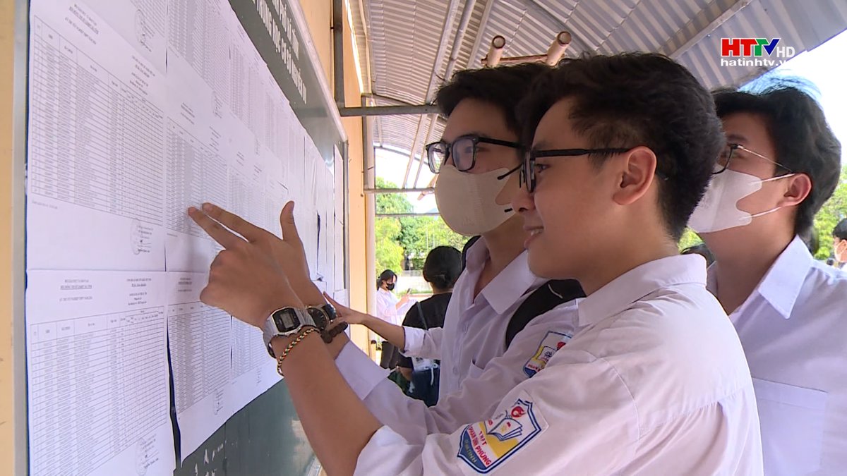 Hơn 17 nghìn thí sinh Hà Tĩnh làm thủ tục thi tốt nghiệp THPT năm 2024