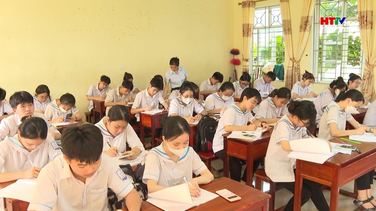 Hà Tĩnh tuyển hơn 15.000 chỉ tiêu vào lớp 10 năm học 2024 - 2025