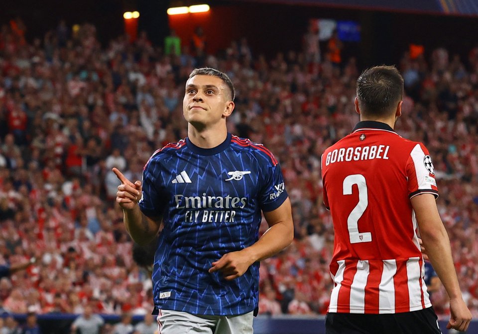 Arteta biến ghế dự bị thành vũ khí mới của Arsenal