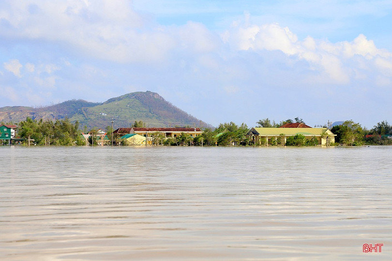 Cảnh báo lũ trên sông La ở Hà Tĩnh