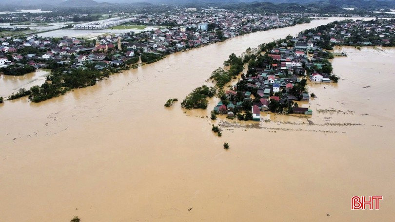 Cảnh báo lũ trên sông Ngàn Sâu và sông La
