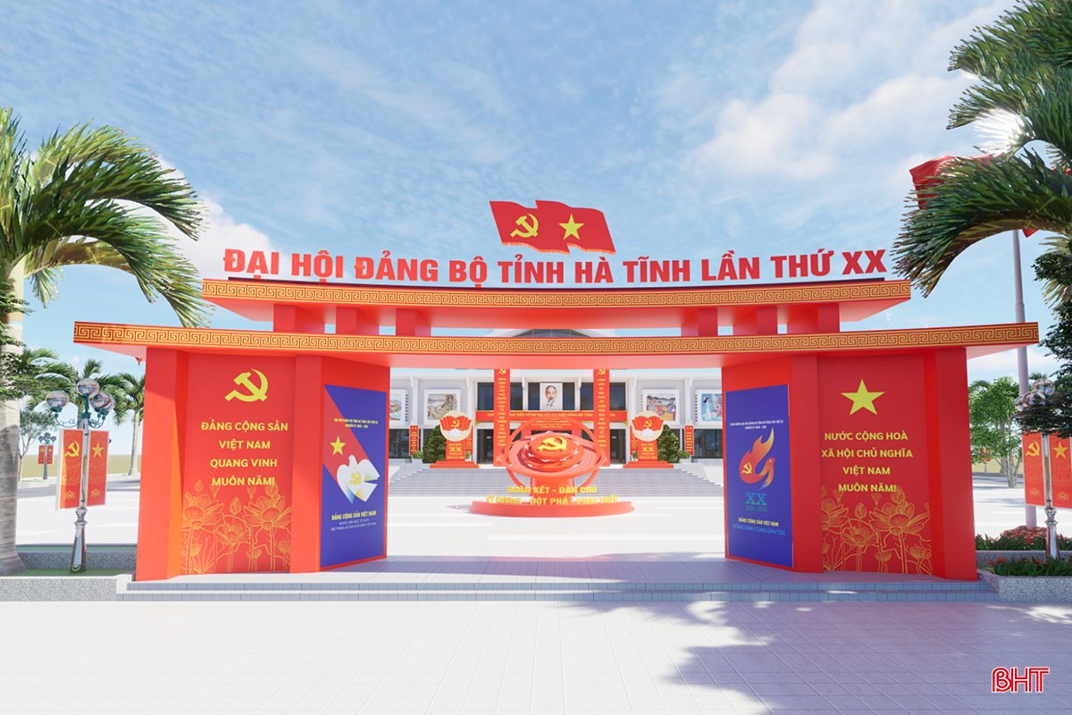 Đại hội Đảng bộ tỉnh Hà Tĩnh diễn ra từ ngày 30/9-2/10