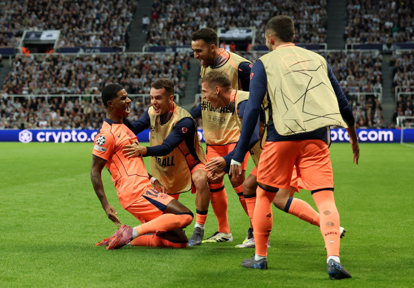 Rashford rực sáng ở Champions League