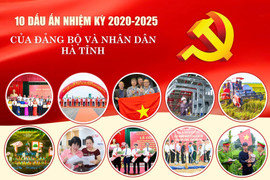 10 dấu ấn nhiệm kỳ của Đảng bộ và Nhân dân Hà Tĩnh