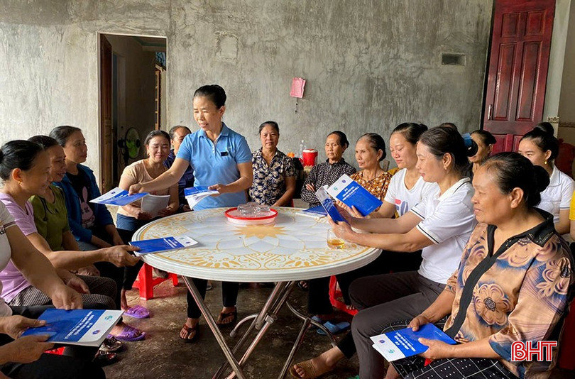 Phụ nữ Gia Hanh lan tỏa mô hình “Gia đình có sức khỏe, không khói thuốc”