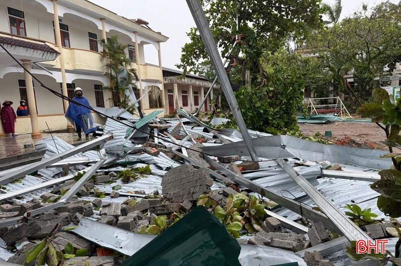 Hà Tĩnh tổng lực khắc phục hậu quả mưa bão