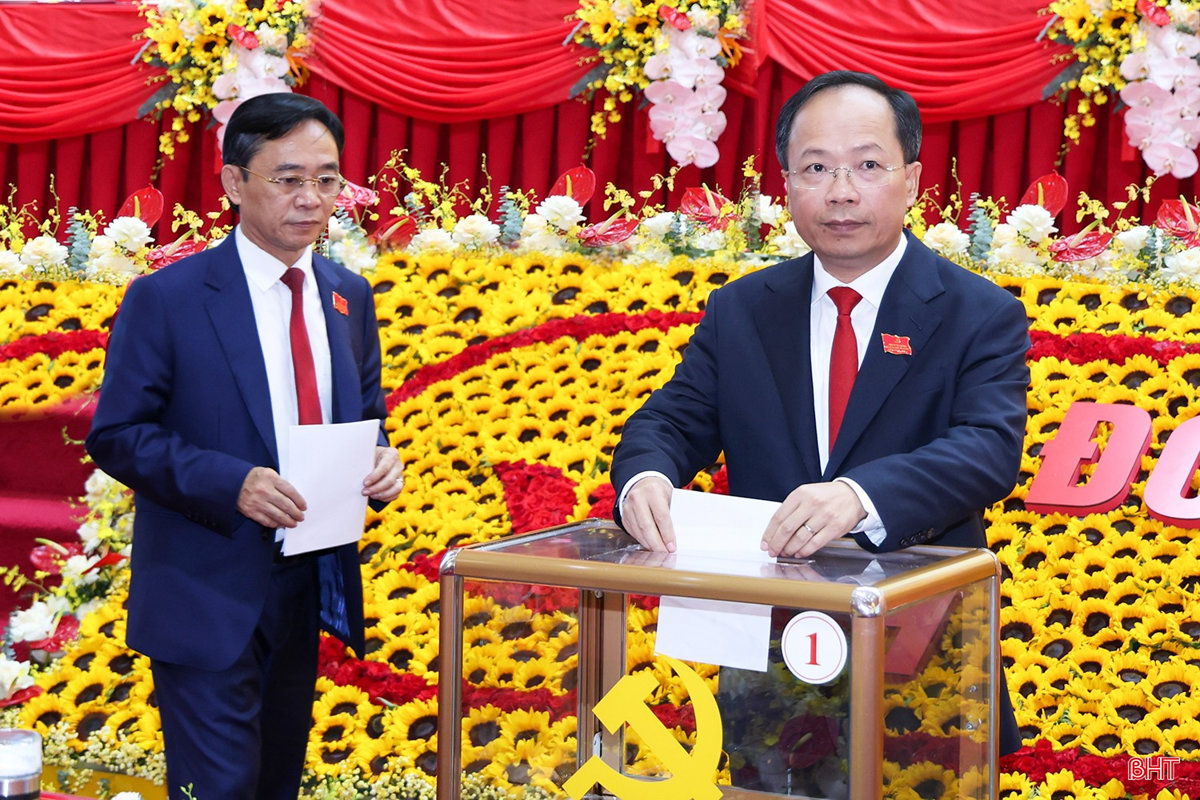 Danh sách 23 đại biểu Hà Tĩnh dự Đại hội XIV của Đảng