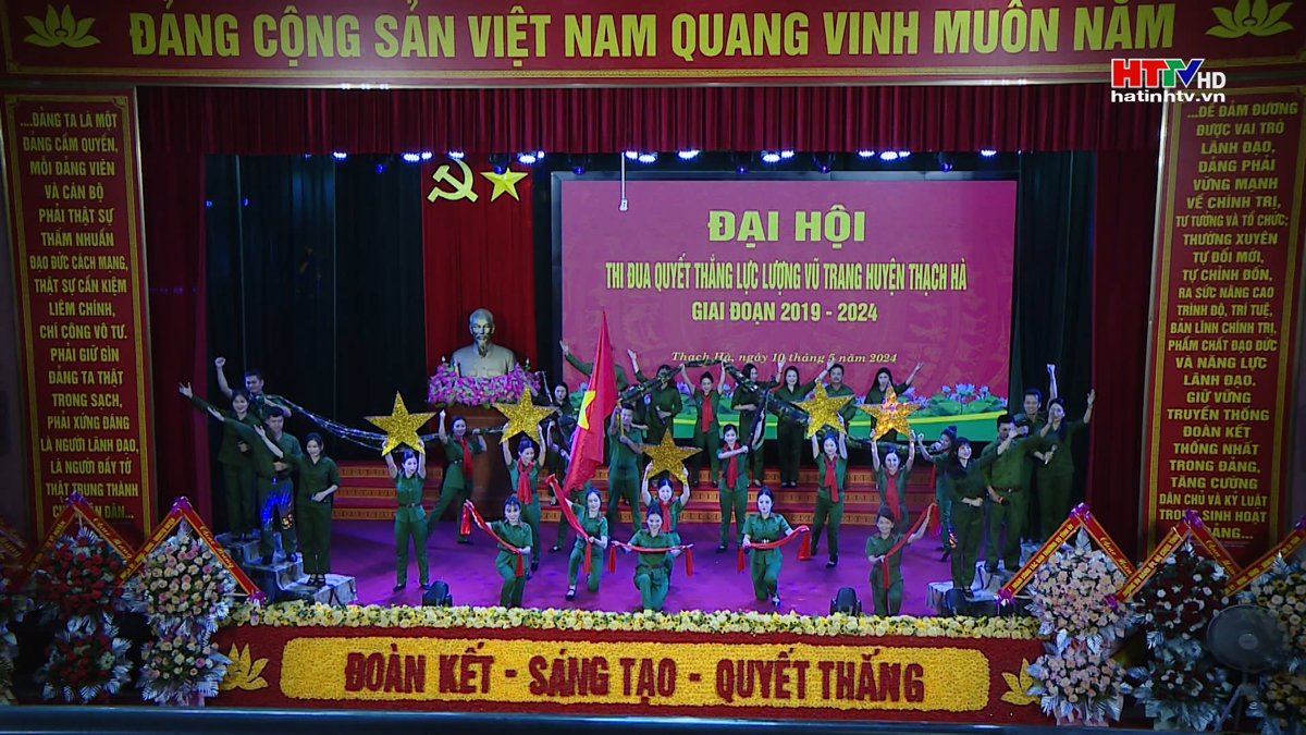 Đại hội Thi đua quyết thắng LLVT huyện Thạch Hà