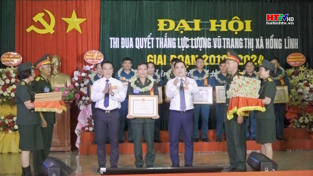 Hồng Lĩnh vinh danh 30 tập thể, cá nhân xuất sắc trong phong trào thi đua quyết thắng