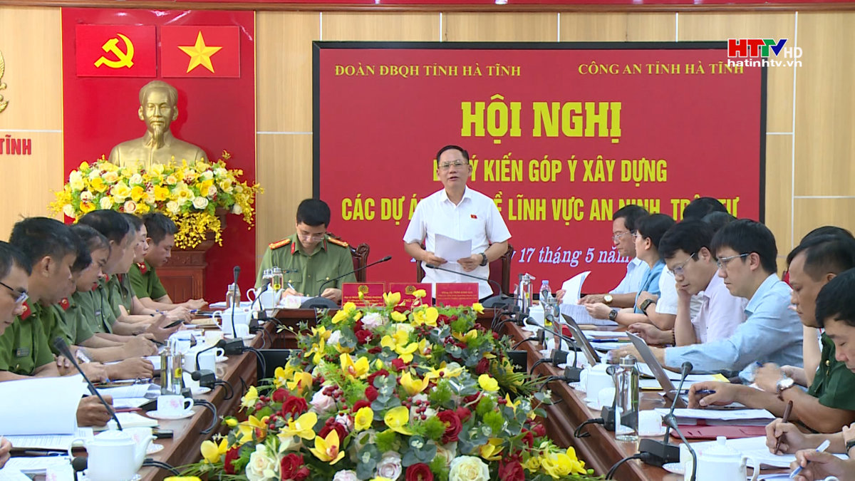 ĐBQH lấy ý kiến xây dựng các dự án Luật về lĩnh vực An ninh trật tự