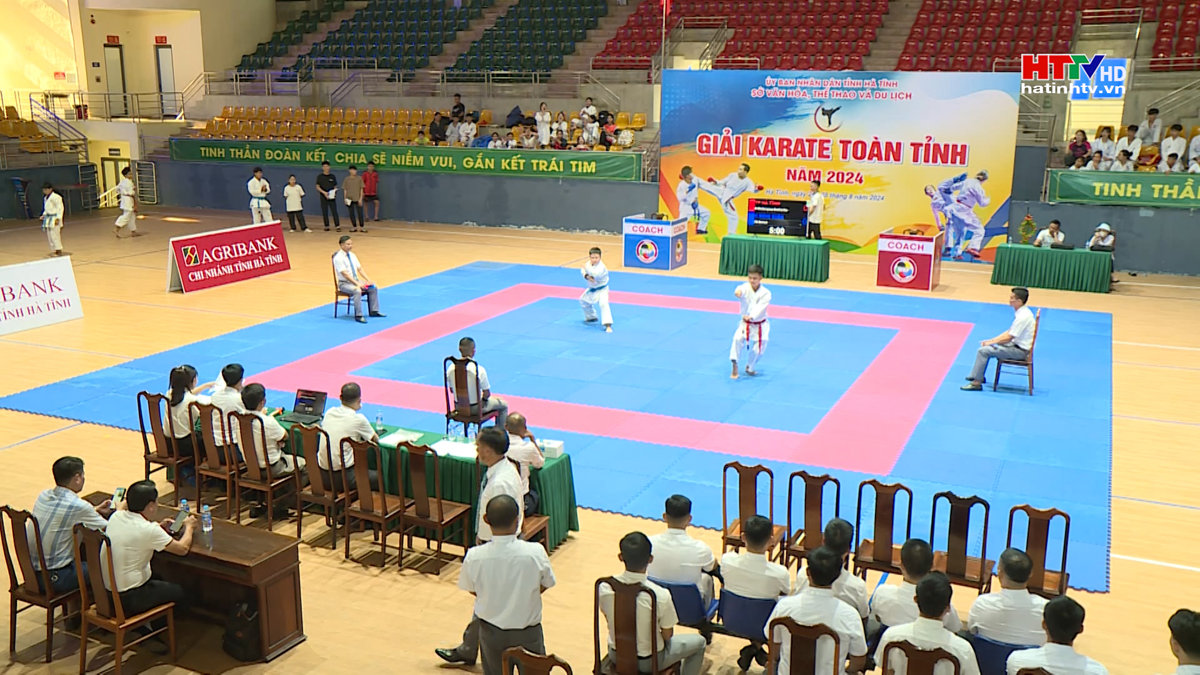 Khai mạc giải Karate toàn tỉnh năm 2024