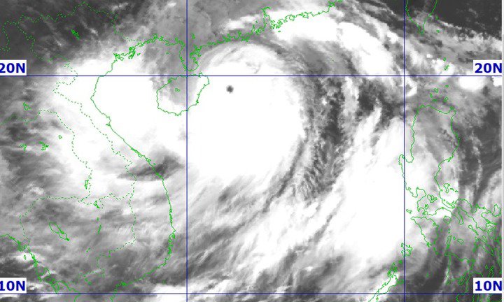 Siêu bão số 3 Yagi giật trên cấp 17, tăng tốc, cách Quảng Ninh khoảng 570km