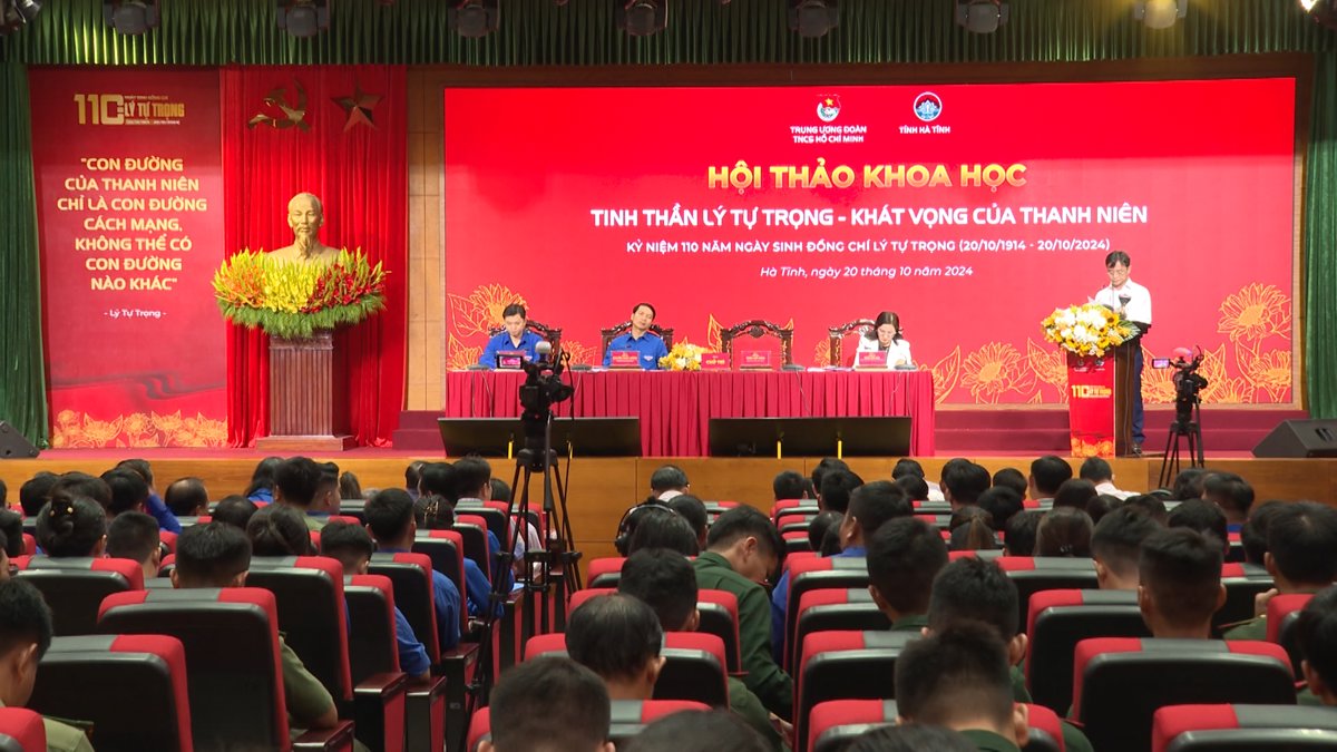 Hội thảo Tinh thần Lý Tự Trọng - Khát vọng của thanh niên