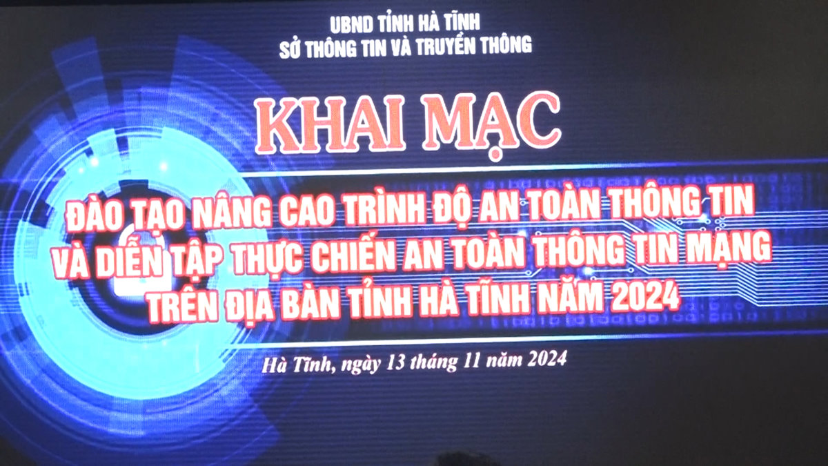 Nâng cao trình độ an toàn thông tin và diễn tập an toàn thông tin mạng