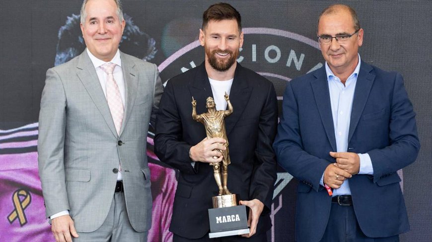 Messi nhận giải "Cầu thủ thành công nhất lịch sử"