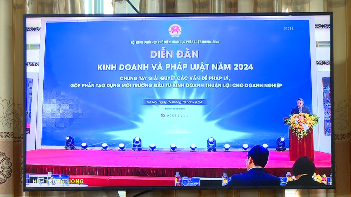 Diễn đàn kinh doanh và pháp luật năm 2024