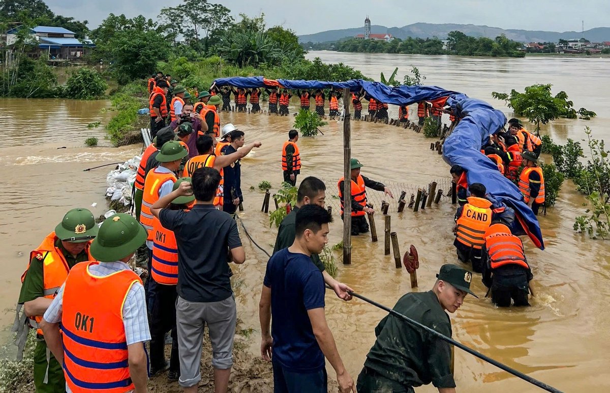 Trận lũ lụt lớn kỷ lục tại Thái Nguyên