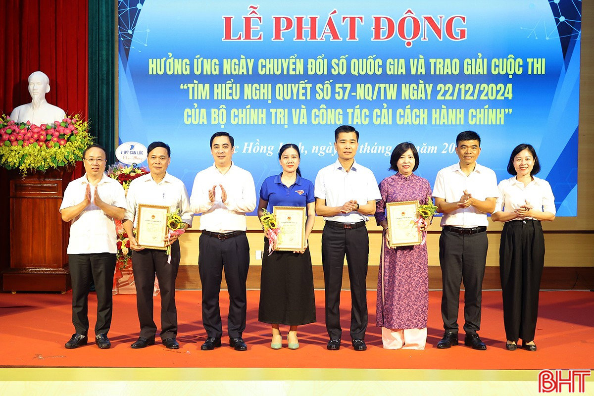 Phường Bắc Hồng Lĩnh phấn đấu mỗi người dân là một công dân số