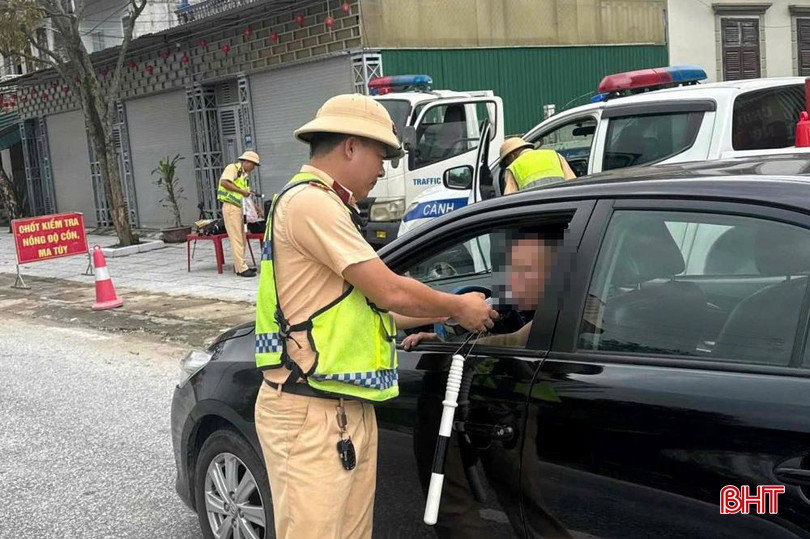 Hà Tĩnh thành lập 19 tổ công tác xử lý vi phạm nồng độ cồn đến tận xã, phường