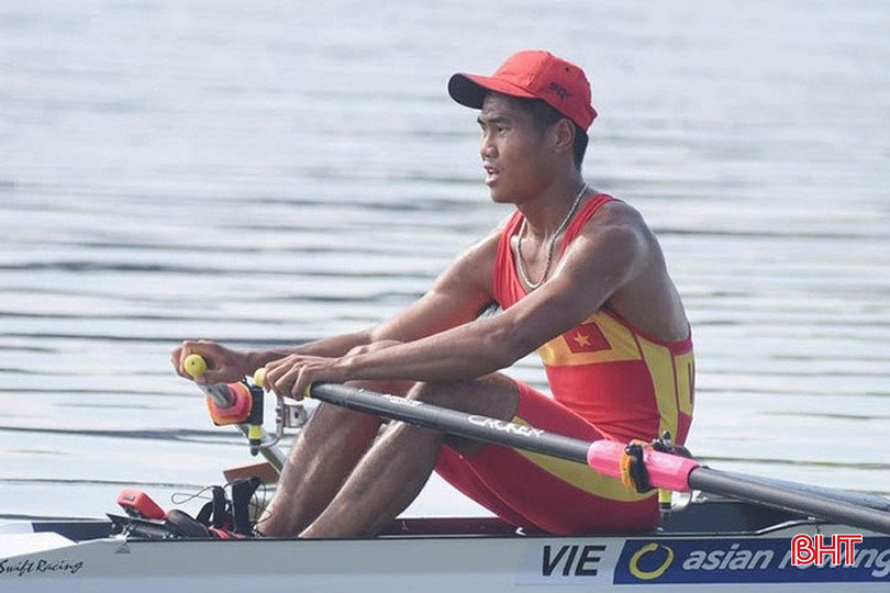 VĐV Hà Tĩnh giành 4 huy chương tại Giải Đua thuyền Rowing vô địch châu Á