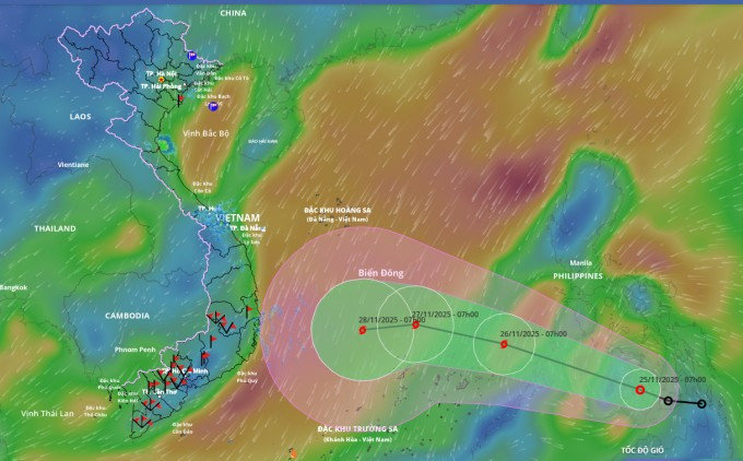 Áp thấp nhiệt đới khả năng mạnh lên thành bão trong hôm nay