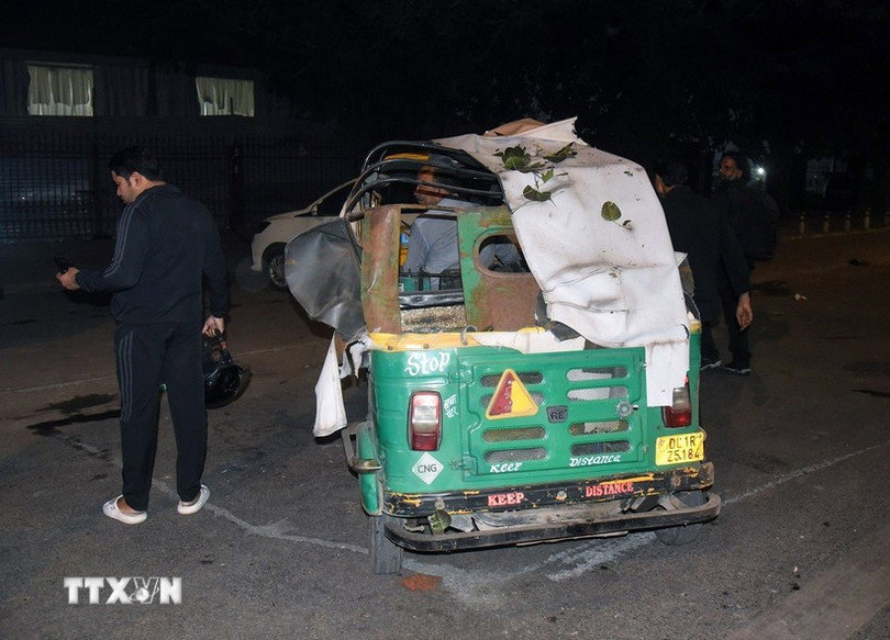 Ấn Độ: Nổ gần Pháo đài Đỏ, ít nhất 9 người thiệt mạng