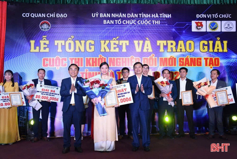 52 dự án tranh tài Cuộc thi khởi nghiệp đổi mới sáng tạo Hà Tĩnh 2025
