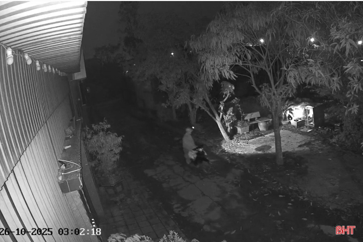 Cảnh giác tội phạm trộm cắp tài sản khi thời tiết mưa gió