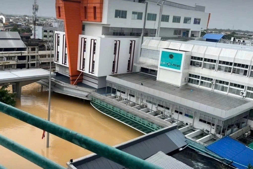 Thái Lan bác tin 100 người chết do lũ lụt