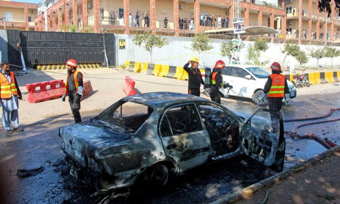 Đánh bom tự sát ở thủ đô Pakistan, 12 người thiệt mạng