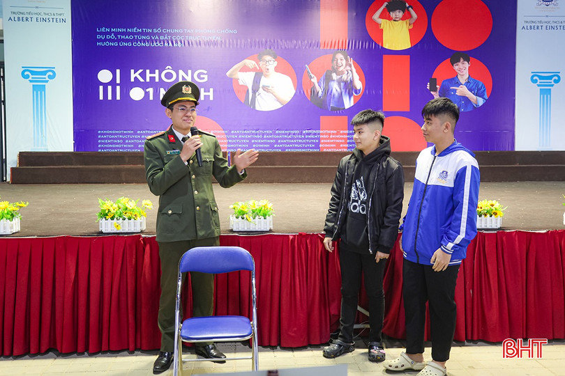 Trường Albert Einstein nâng cao kỹ năng phòng tránh lừa đảo cho học sinh