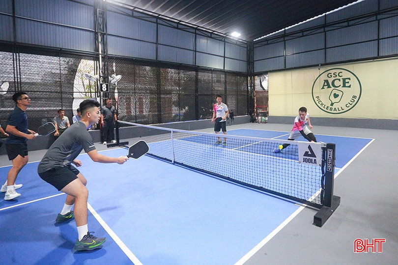 200 VĐV tranh tài Giải Pickleball Đại hội TDTT toàn tỉnh