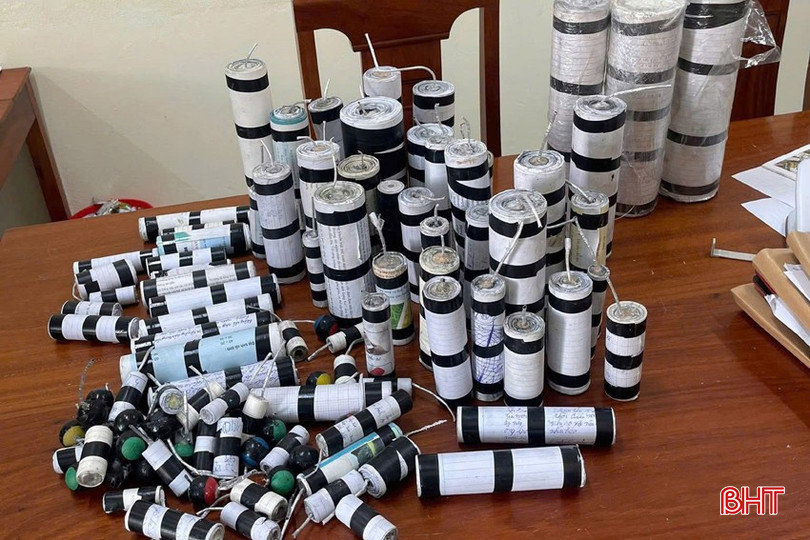 Phát hiện 5 học sinh sản xuất, tàng trữ pháo tự chế