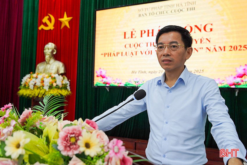 Hà Tĩnh phát động cuộc thi trực tuyến “Pháp luật với người dân”