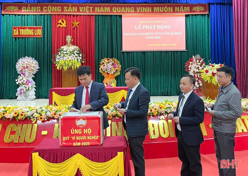 Trường Lưu đồng lòng vào cuộc giảm nghèo bền vững