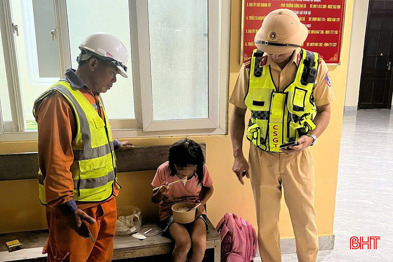 Bé gái 10 tuổi lạc trên cao tốc ở Hà Tĩnh lúc nửa đêm