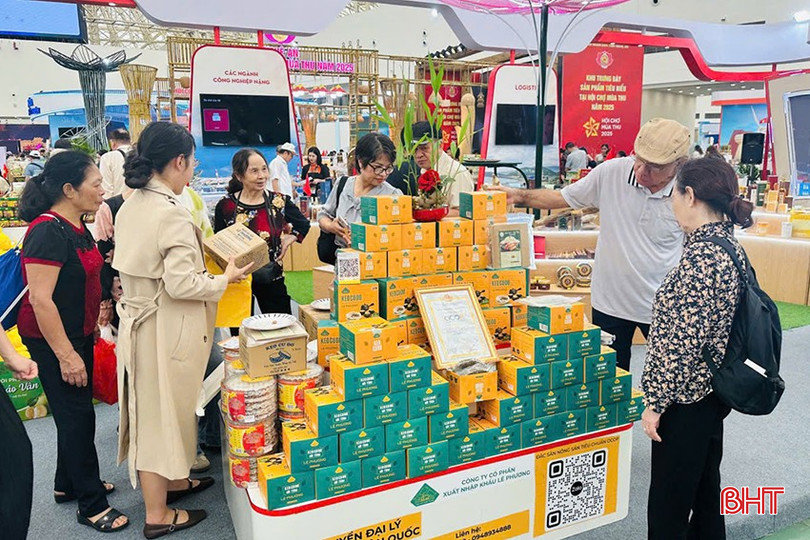 Doanh nghiệp Hà Tĩnh "thắng lớn" tại Hội chợ mùa Thu