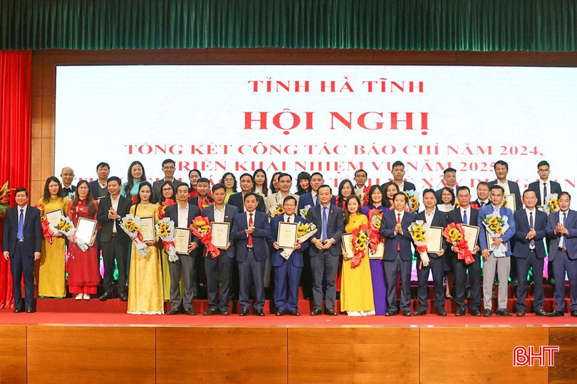 Giải Báo chí Búa liềm vàng Hà Tĩnh 2025: Lan tỏa giá trị, khẳng định chất lượng