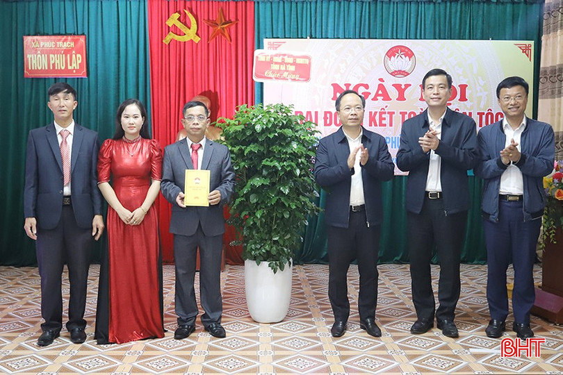 Náo nức ngày hội kết đoàn của người dân Hà Tĩnh