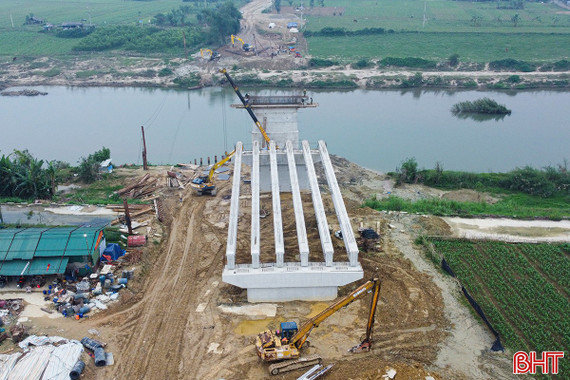 Sẽ thi công xuyên lễ dự án cầu vượt lũ Phố Giang hơn 170 tỷ đồng