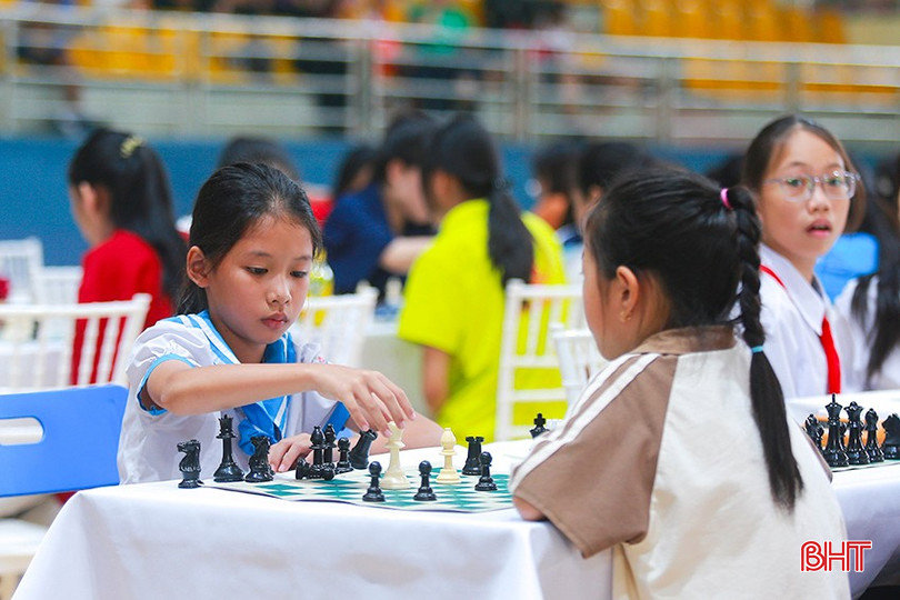 168 VĐV tranh tài Giải cờ vua Đại hội TDTT toàn tỉnh