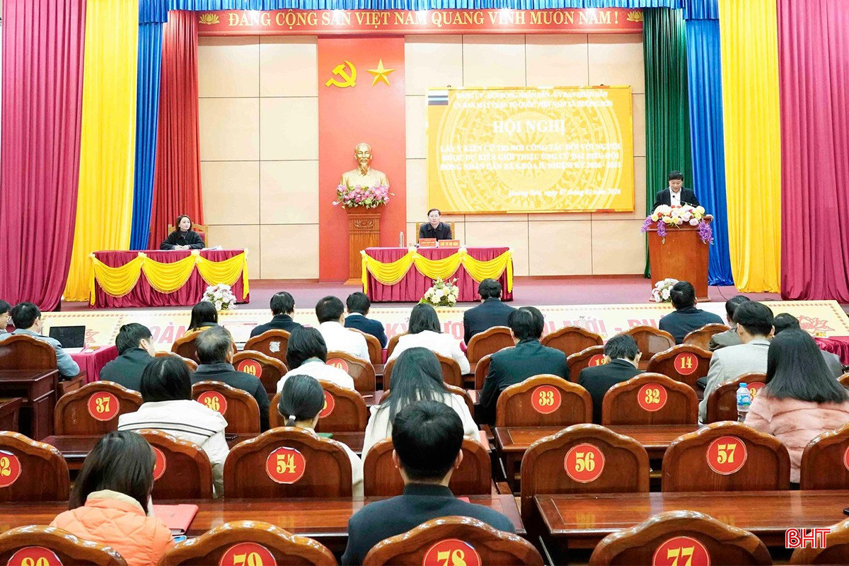 Giới thiệu người ứng cử đại biểu Quốc hội, HĐND các cấp: “Chọn mặt gửi vàng”